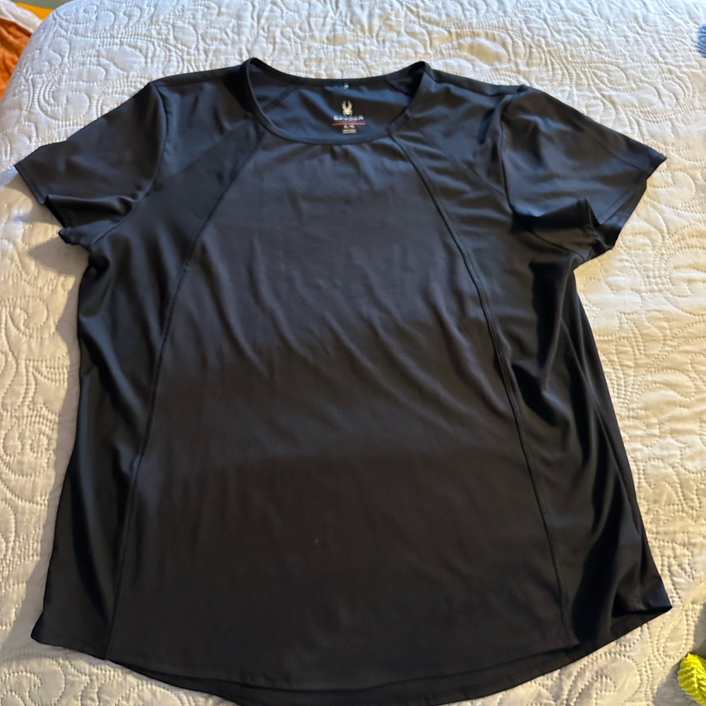 Spyder Women's Classic Black Short Sleeve Tee